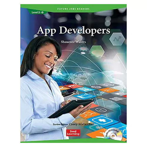 Future Jobs Readers 2-02 / App Developers (Paperback+CD)