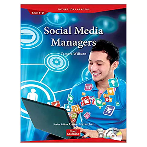Future Jobs Readers 1-04 / Social Media Managers (Paperback+CD)