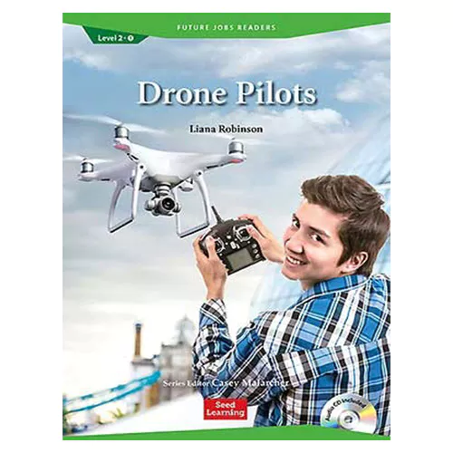 Future Jobs Readers 2-01 / Drone Pilots (Paperback+CD)