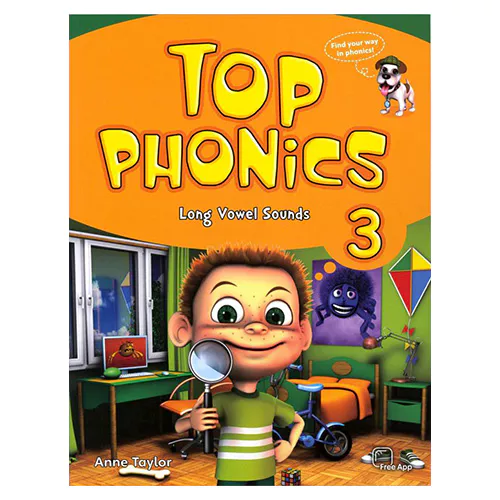 Top Phonics 3 Long Vowel Sounds Student&#039;s Book with APP