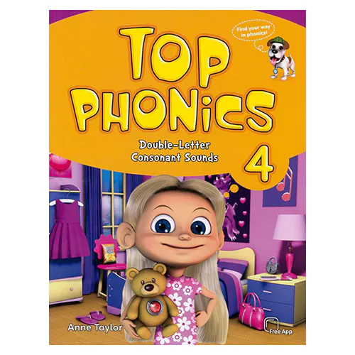 Top Phonics 4 Double-Letter Consonant Sounds Student&#039;s Book with APP