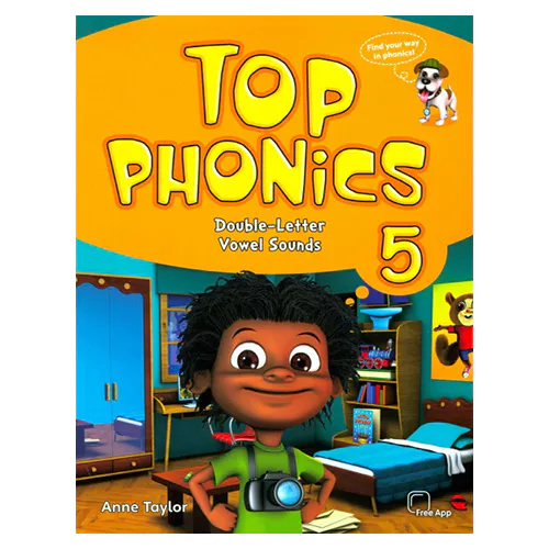 Top Phonics 5 Double-Letter Vowel Sounds Student&#039;s Book with APP