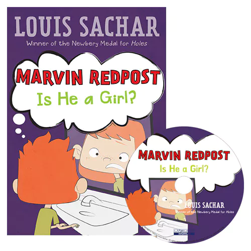 Marvin Redpost #03 Set / Is He a Girl? (Book+CD)