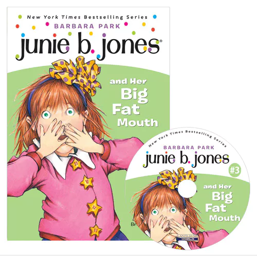 Junie B. Jones #03 Set / and her Big Fat Mouth (Paperback+CD)