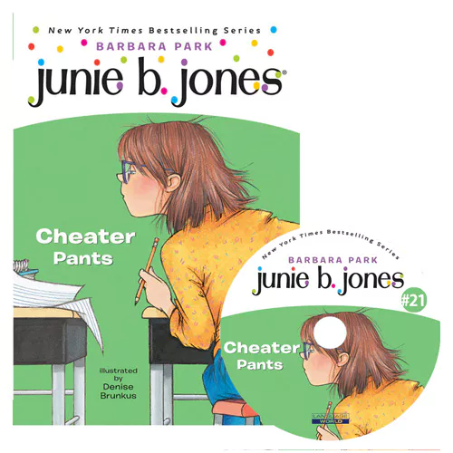 Junie B. Jones #21 Set / First Grader (Cheater Pants) (Paperback+CD)