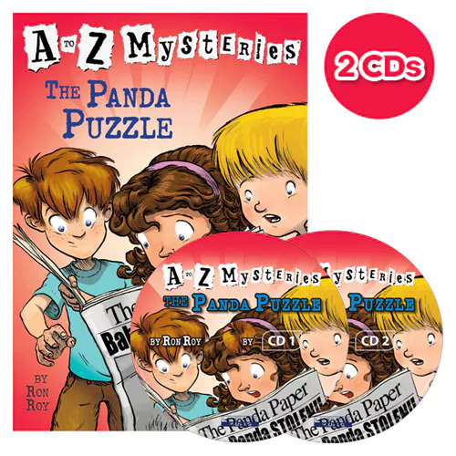 A to Z Mysteries #P Set / The Panda Puzzle (Book+CD)