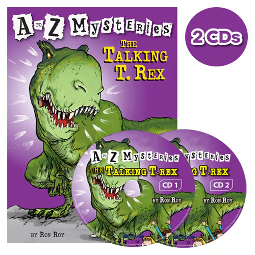 A to Z Mysteries #T Set / The Talking T.Rex (Book+CD)