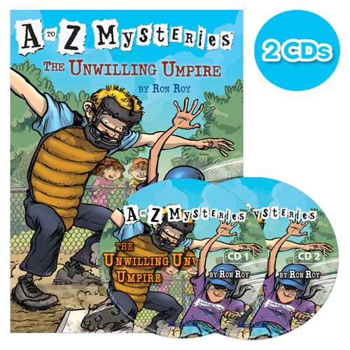 A to Z Mysteries #U Set / The Unwilling Umpire (Book+CD)