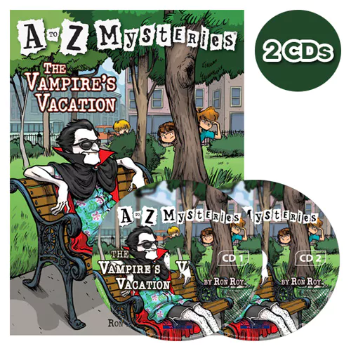 A to Z Mysteries #V Set / The Vampire&#039;s Vacation (Book+CD)