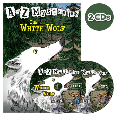 A to Z Mysteries #W Set / The White Wolf (Book+CD)