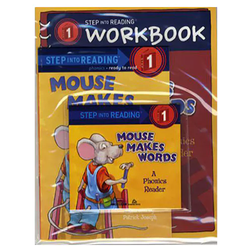 Step into Reading Step1 / Mouse Makes Words (Book+CD+Workbook)