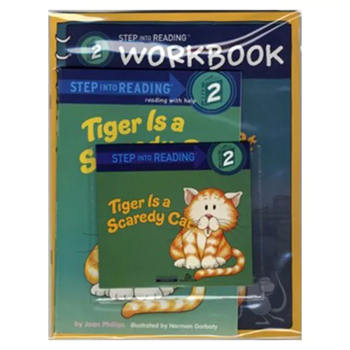 Step into Reading Step2 / Tiger Is a Scaredy Cat (Book+CD+Workbook)