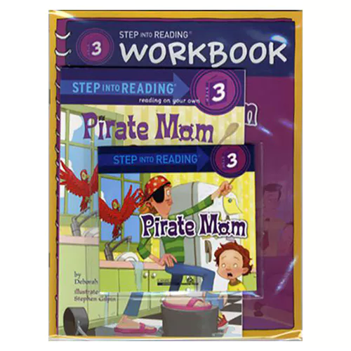 Step into Reading Step3 / Pirate Mom (Book+CD+Workbook)