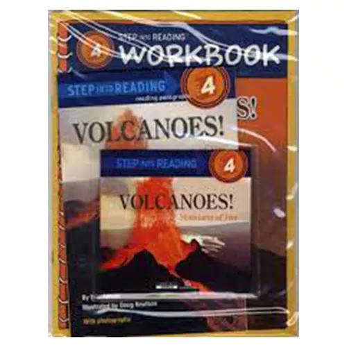 Step into Reading Step4 / Volcanoes! Mountains of Fire (Book+CD+Workbook)