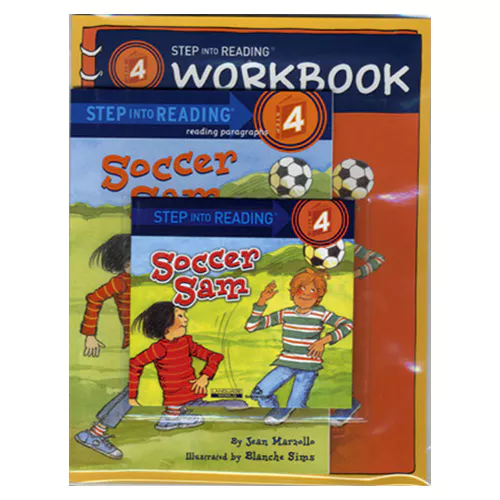 Step into Reading Step4 / Soccer Sam (Book+CD+Workbook)