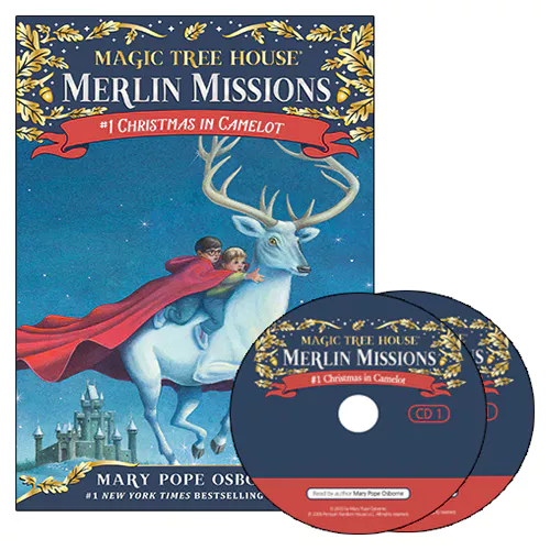 Magic Tree House Merlin Missions #01 Set / Christmas in Camelot (Paperback+CD)