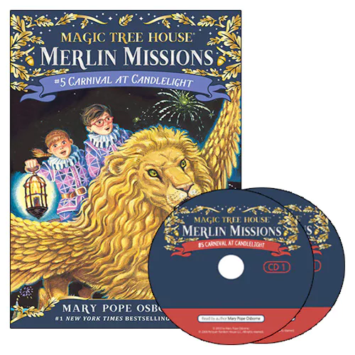 Magic Tree House Merlin Missions #05 Set / Carnival at Candlelight (Paperback+CD)
