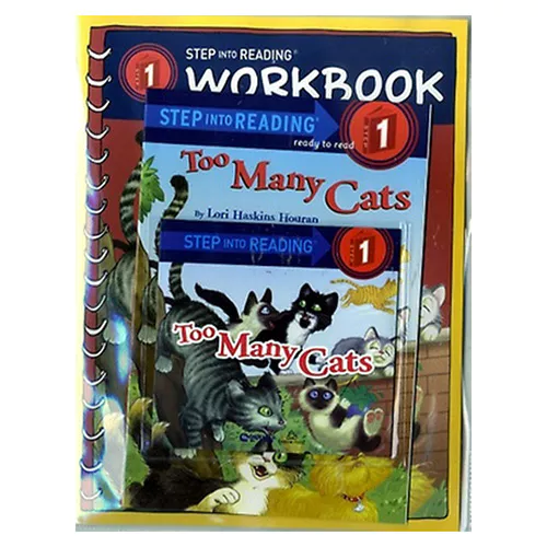 Step into Reading Step1 / Too Many Cats (Book+CD+Workbook)(New)
