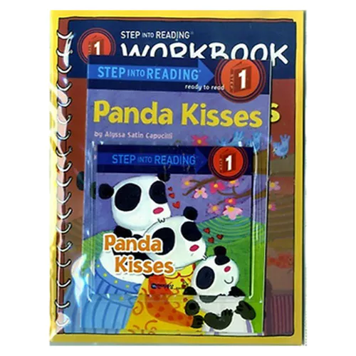 Step into Reading Step1 / Panda Kisses(Book+CD+Workbook)(New)