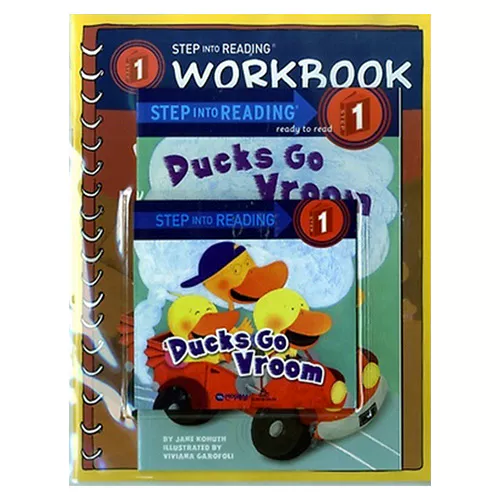 Step into Reading Step1 / Ducks Go Vroom (Book+CD+Workbook)(New)
