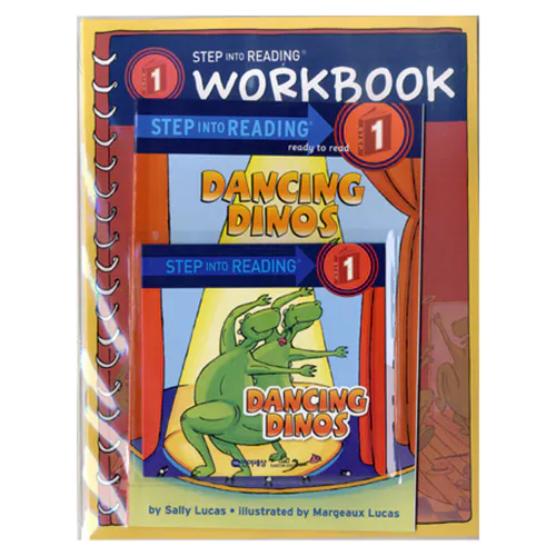 Step into Reading Step1 / Dancing Dinos (Book+CD+Workbook)(New)
