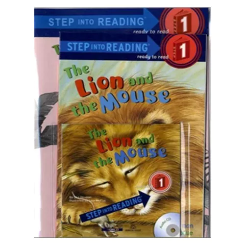 Step into Reading Step1 / The Lion and the Mouse (Book+CD+Workbook)(New)