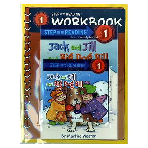Step into Reading Step1 / Jack and Jill and Big Dog Bill (Book+CD+Workbook)(New)