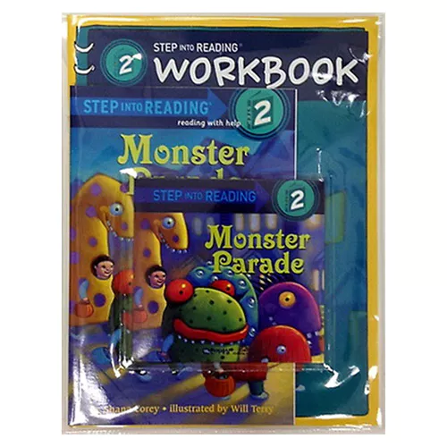 Step into Reading Step2 / Monster Parade (Book+CD+Workbook)(New)