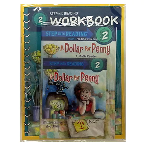 Step into Reading Step2 / A Dollar for Penny (Book+CD+Workbook)(New)