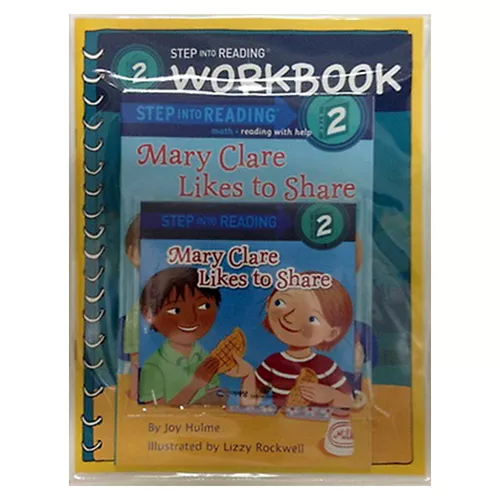 Step into Reading Step2 / Mary Clare Likes to Share (Book+CD+Workbook)(New)