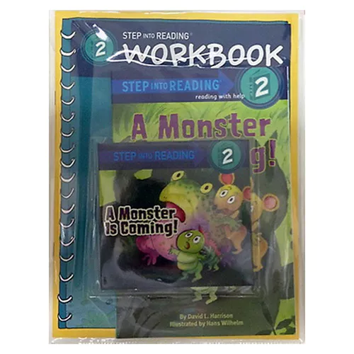 Step into Reading Step2 / A Monster is Coming! (Book+CD+Workbook)(New)