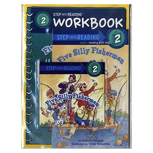 Step into Reading Step2 / Five Silly Fishermen (Book+CD+Workbook)(New)