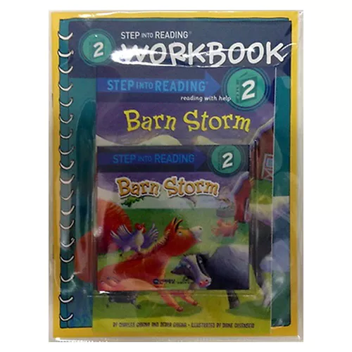 Step into Reading Step2 / Barn Storm (Book+CD+Workbook)(New)