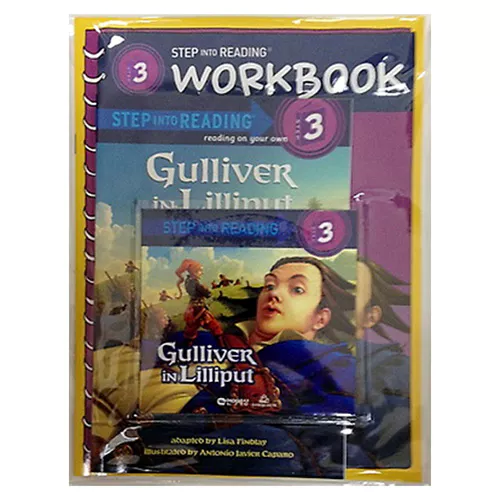 Step into Reading Step3 / Gulliver in Lilliput (Book+CD+Workbook)(New)