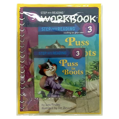 Step into Reading Step3 / Puss in Boots (Book+CD+Workbook)(New)