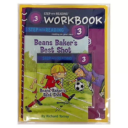 Step into Reading Step3 / Beans Baker&#039;s Best Shot(Book+CD+Workbook)(New)