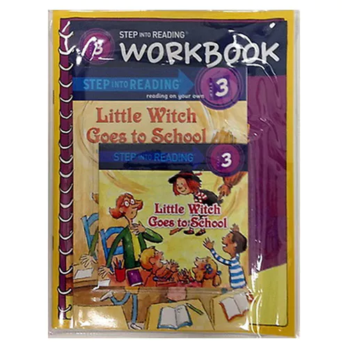 Step into Reading Step3 / Little Witch Goes to School (Book+CD+Workbook)(New)