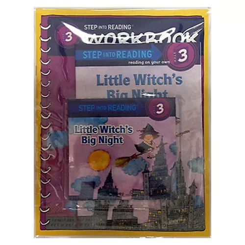 Step into Reading Step3 / Little Witch&#039;s Big Night (Book+CD+Workbook)(New)