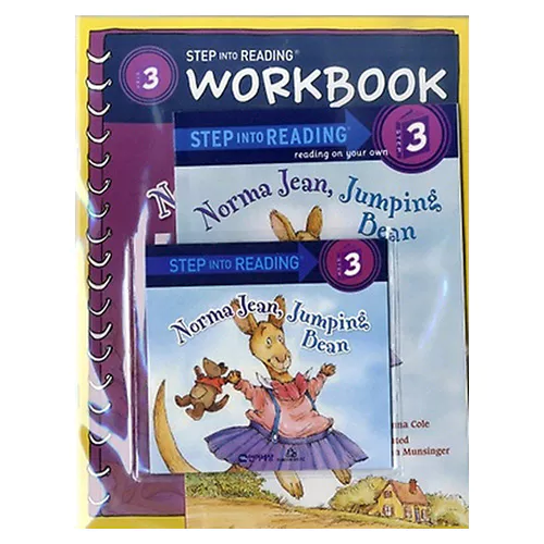 Step into Reading Step3 / Norma Jean, Jumping Bean (Book+CD+Workbook)(New)