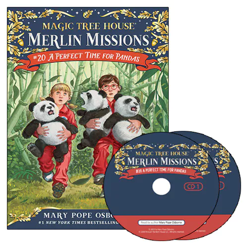 Magic Tree House Merlin Missions #20 Set / A Perfect Time for Pandas (Paperback+CD)