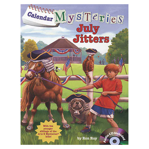Calendar Mysteries #07 Set / July Jitters (Paperback+CD)