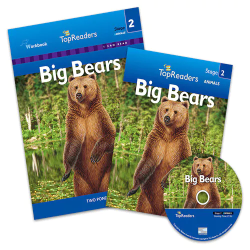 Top Readers 2-04 Workbook Set / Animals - Big Bears