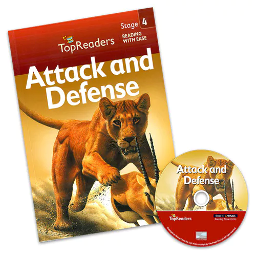 Top Readers 4-01 Workbook Set / Animals - Attack and Defense