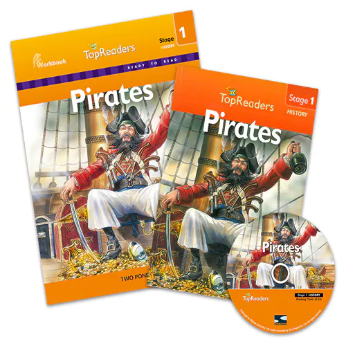 Top Readers 1-14 Workbook Set / History - Pirates
