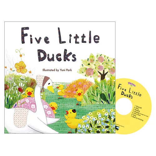Pictory 마더구스 1-08 CD Set / Five Little Ducks
