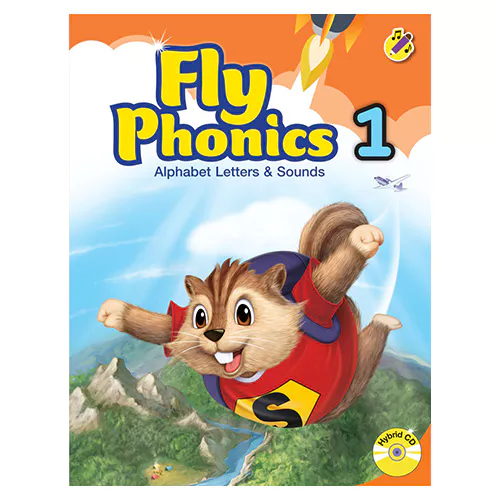 Fly Phonics 1 Alphabet Letters &amp; Sounds Student&#039;s Book with Hybrid CD(1) [사운드펜 버전]