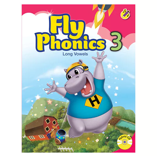 Fly Phonics 3 Long Vowels Student&#039;s Book with Hybrid CD(1) [사운드펜 버전]