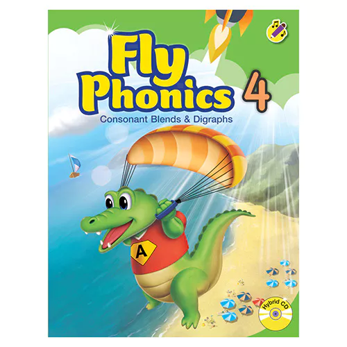 Fly Phonics 4 Consonant Blends  &amp; Digraphs Student&#039;s Book with Hybrid CD(1) [사운드펜 버전]