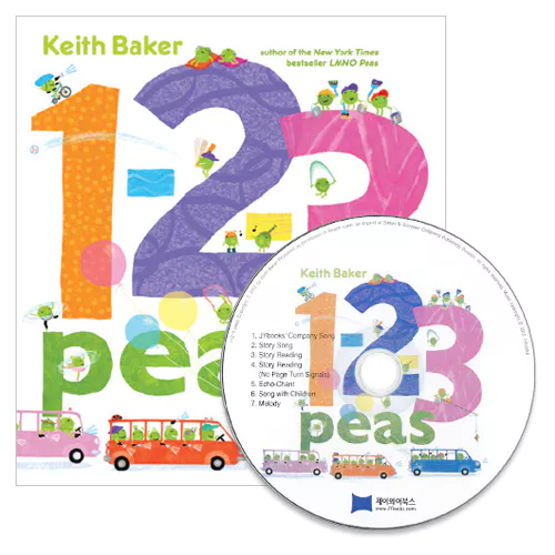 노부영 세이펜 1-2-3 Peas (Paperback+CD)