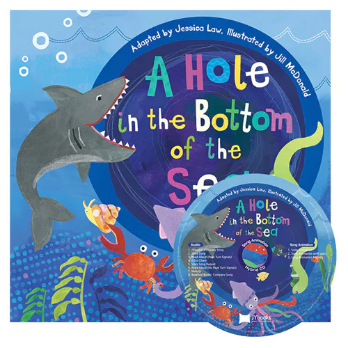 노부영 송 애니메이션 세이펜 A Hole in the Bottom of the Sea (Paperback+Hybrid CD)